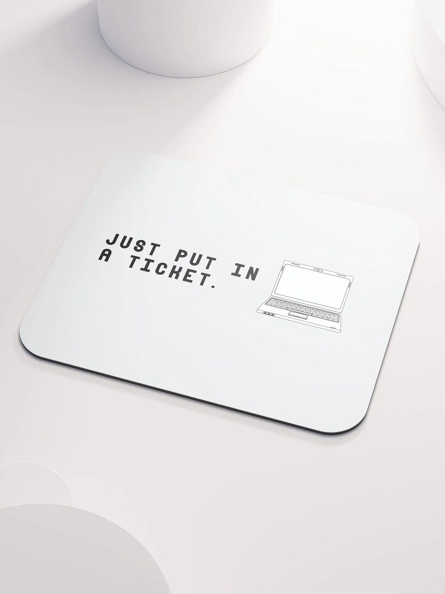 Ticket Mouse Pad product image (3)
