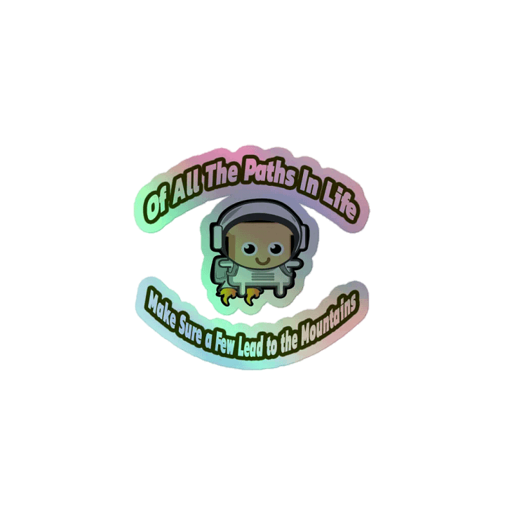 Mountain Sticker HOLO product image (1)