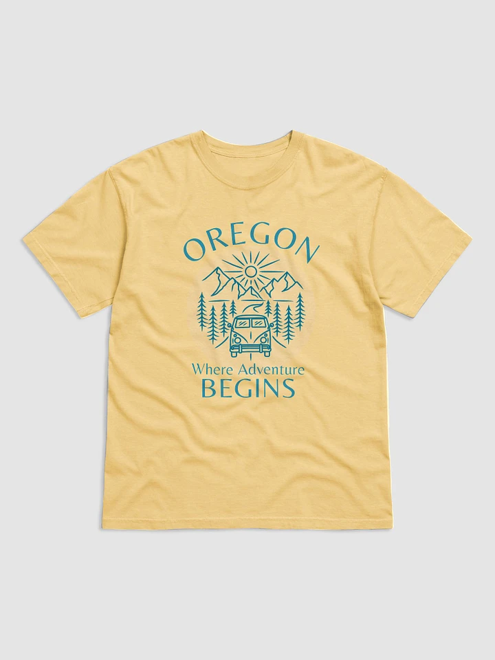 Oregon Adventure Sunshine Journey Garment Dyed Heavyweight Tee product image (1)