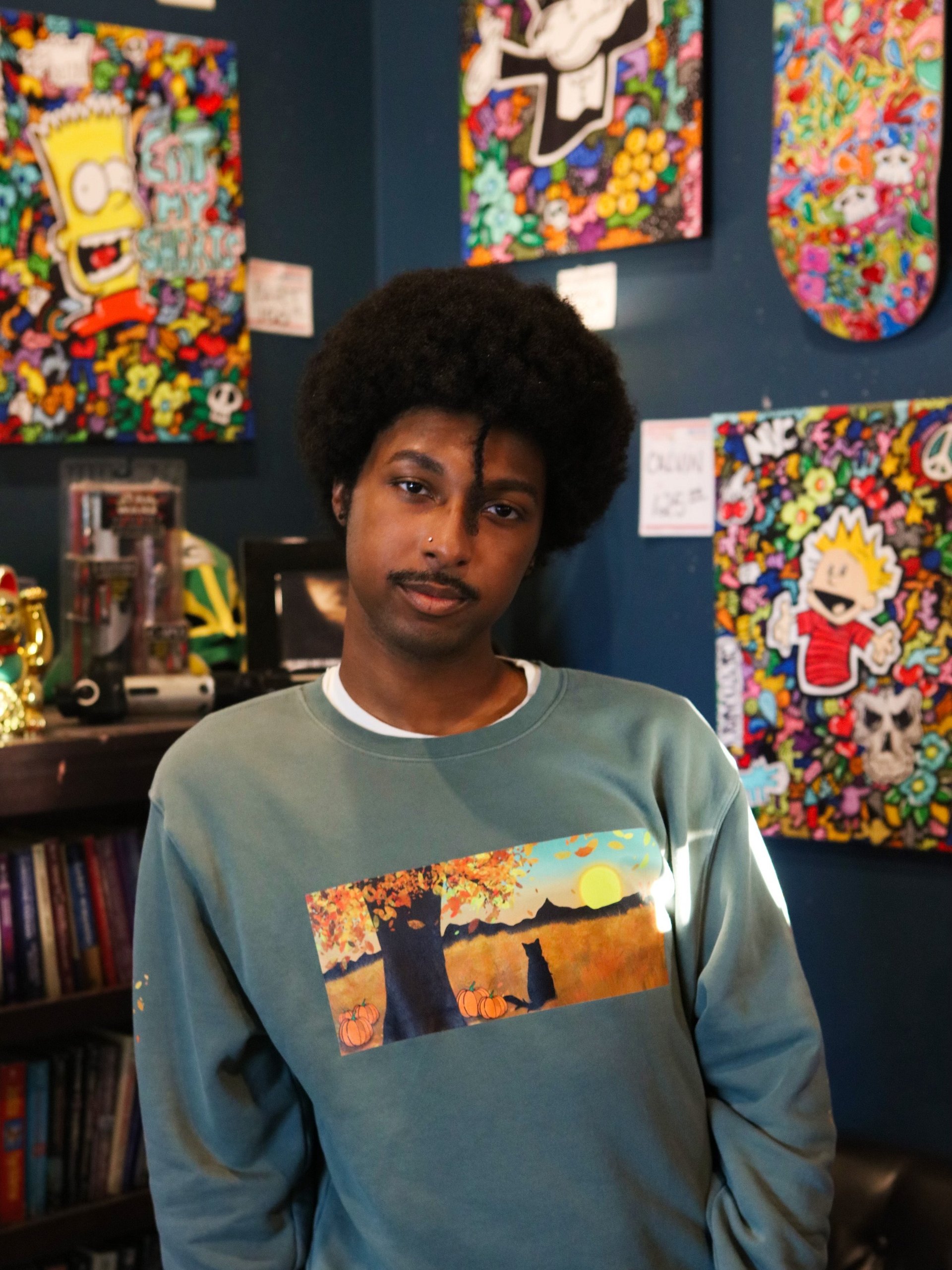 Fall Cat Crewneck product image (1)