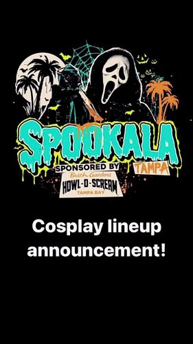 Spookala Lineup Announcement! 
I am beyond excited for this convention @spookalafl has blown it out of the water every single...