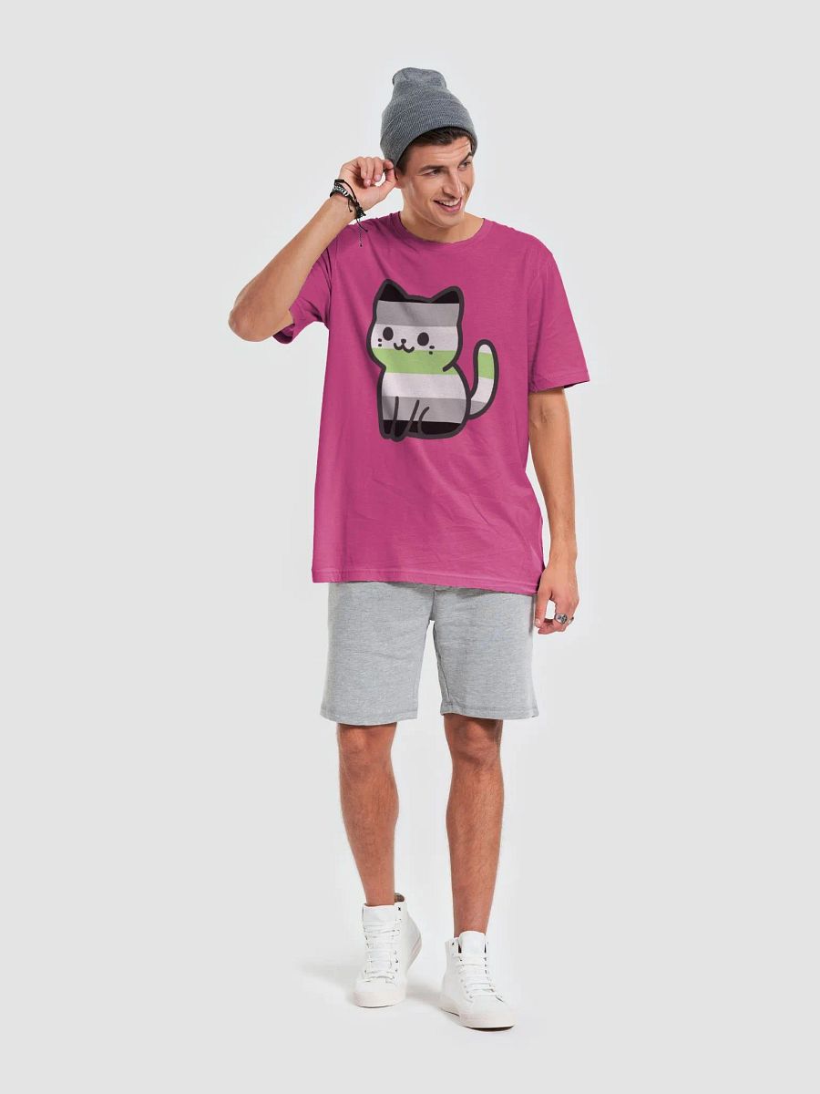 Agender Pride Kitty Woman's Shirt product image (56)