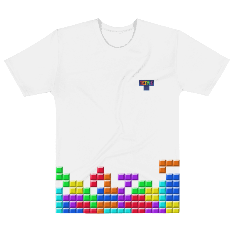 Tetris Inspired Graphic T-Shirt product image (1)