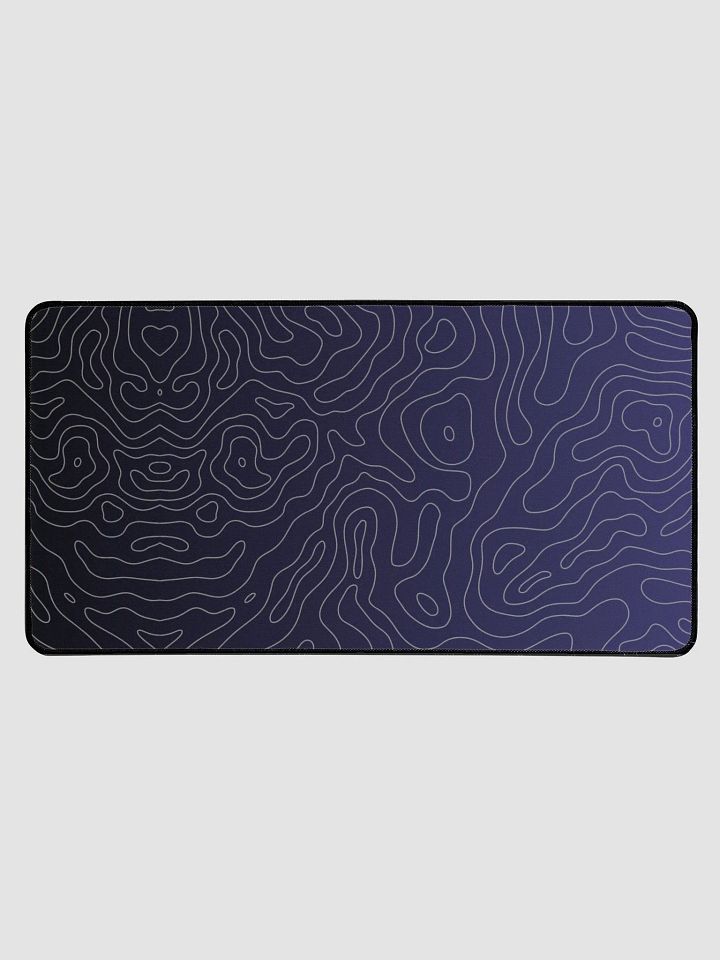 Blue N Black Pattern Deskmat product image (1)