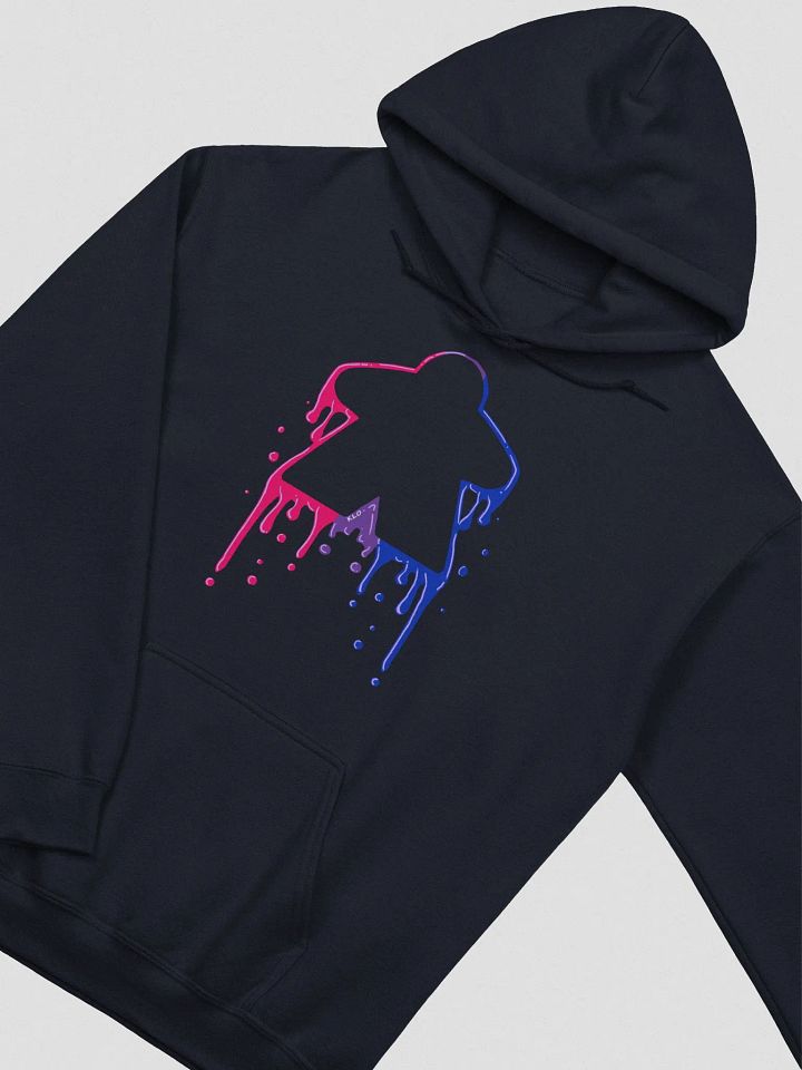 Drippy Bi Pride Meeple Hoodie product image (1)