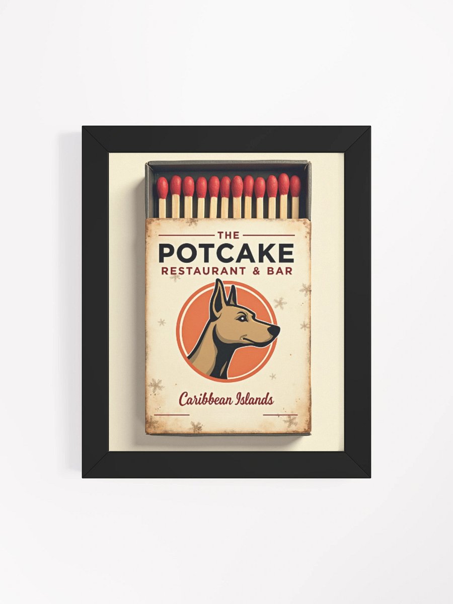 Potcake Matchbox Framed Print product image (20)