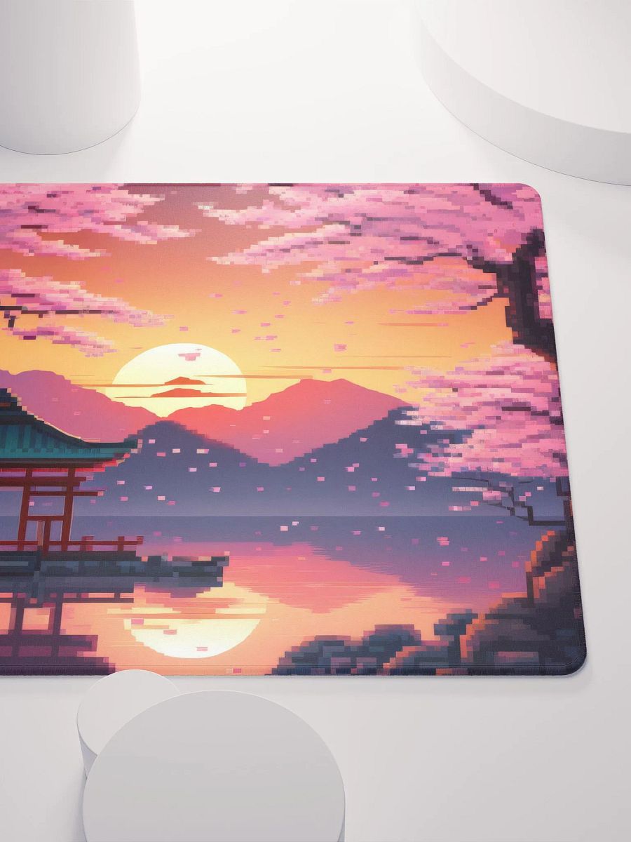 Cherry Blossom 8-bit Gaming Mouse Pad product image (5)