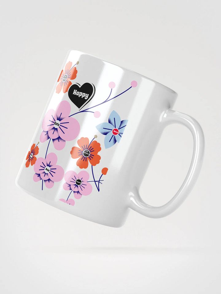 Happy Hearts Floral Mug product image (5)
