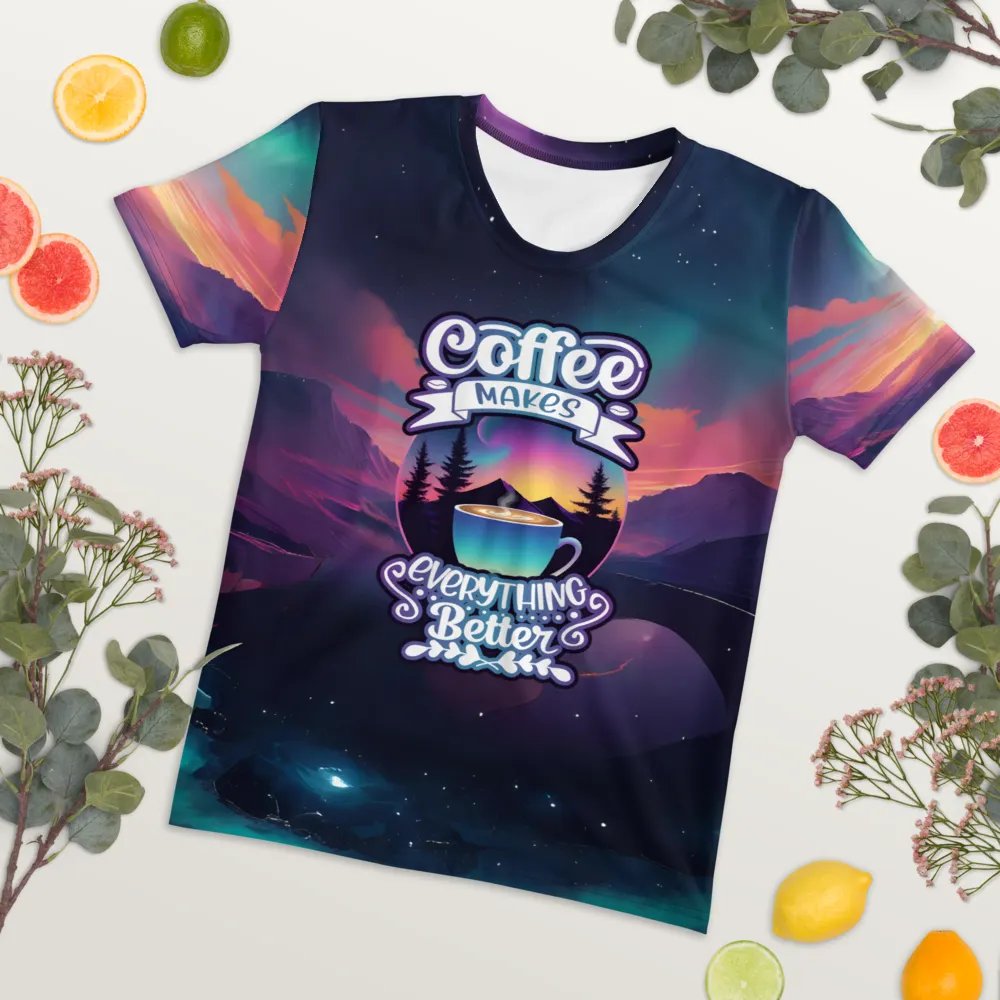 Coffee Makes Everything Better All Over Print T-shirt product image (8)