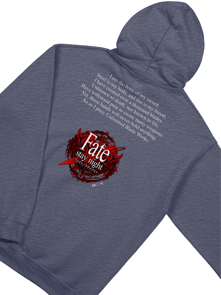 XBOYI x Fate/Stay Night | Unlimited Blade Works Classic Hoodie product image (44)