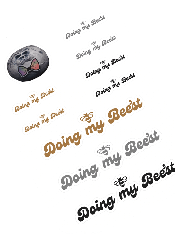 Doing my Beest - Sticker Pack product image (1)