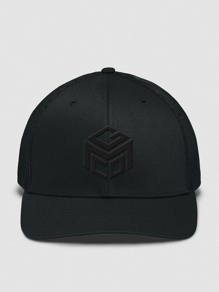 Black Logo MGC Embroidered Trucker Snapback product image (1)