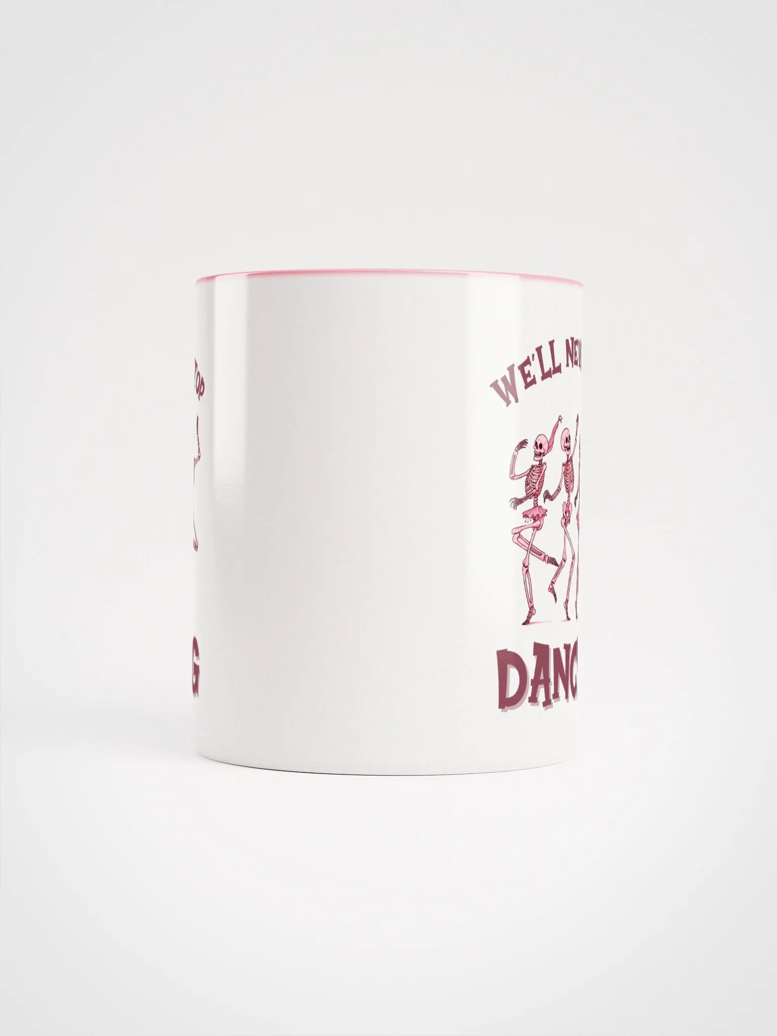 Never Stop Dancing Skeletons Ceramic Mug product image (6)