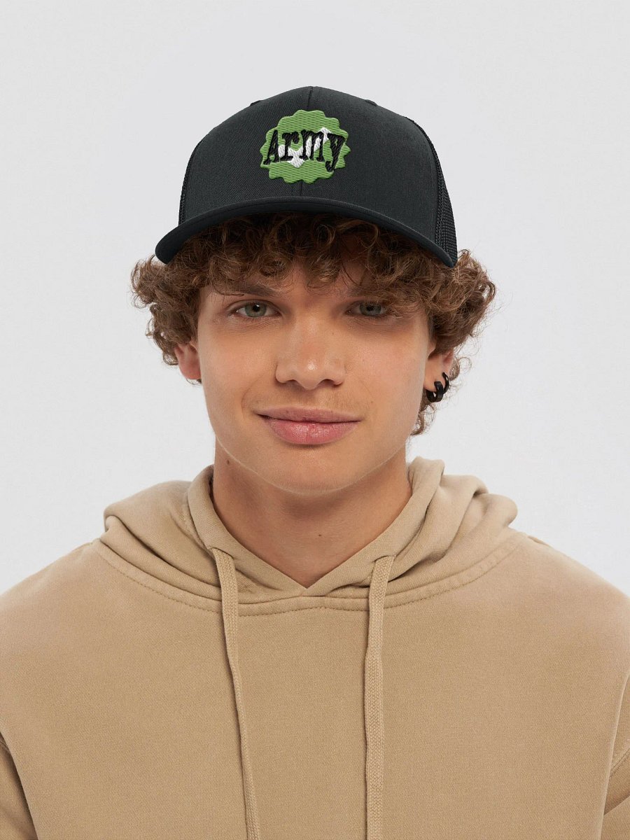 Checkmark Army Trucker Cap product image (5)