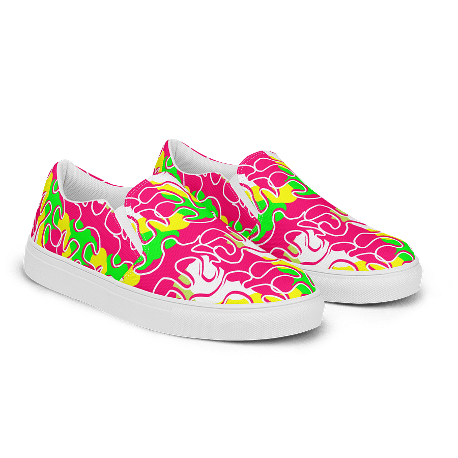 Spiral Swirl Women's Slip-On Shoes product image (1)