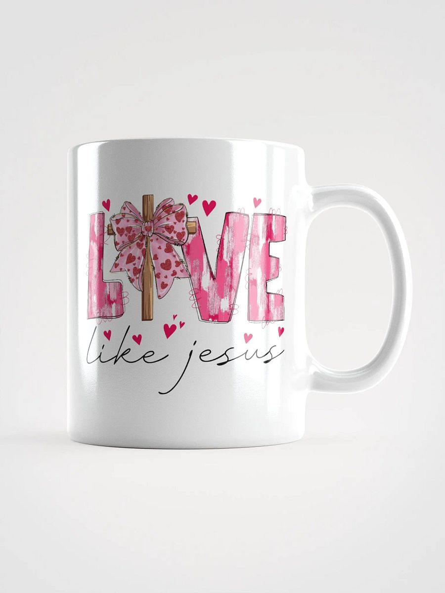 Love Like Jesus Coquette Cross Mug product image (12)