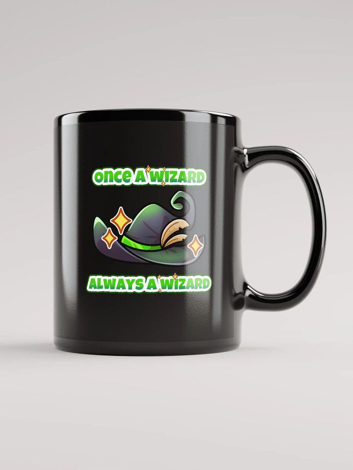 Once a Wizard, Always a Wizard Mug (Black) product image (2)