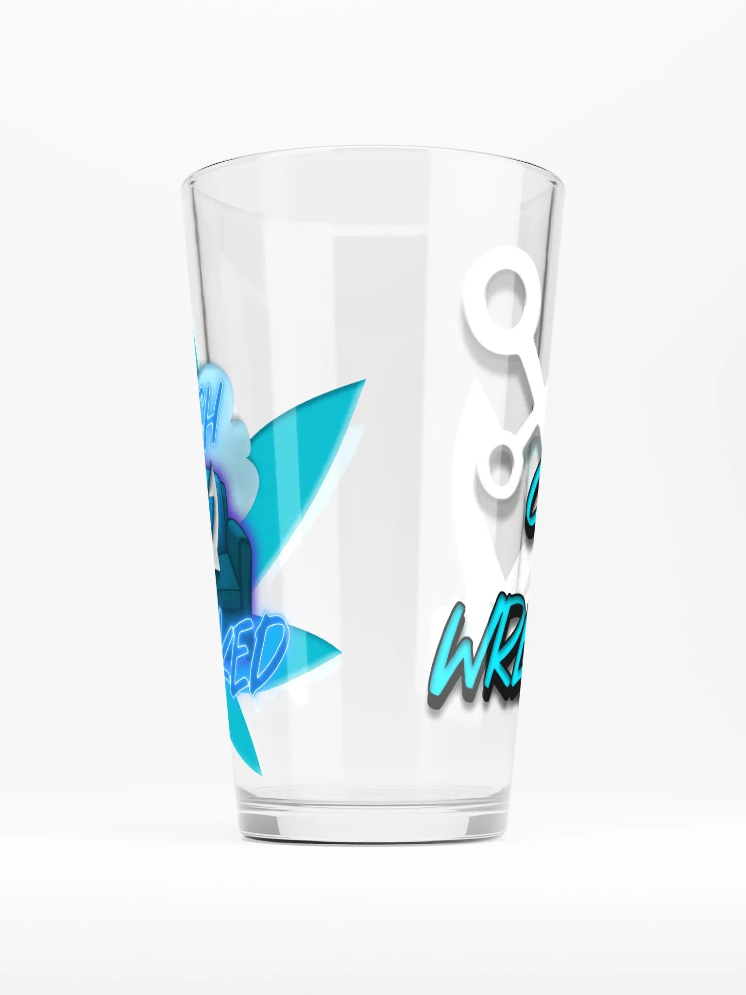 Glass Blue w/ Leaf & Anchor product image (1)