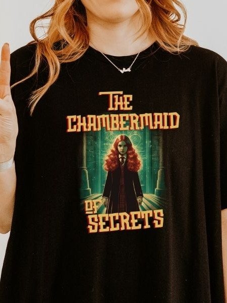Ginny Chamber of Secrets Funny Vintage Pulp Mystery Harry Potter Shirt product image (19)
