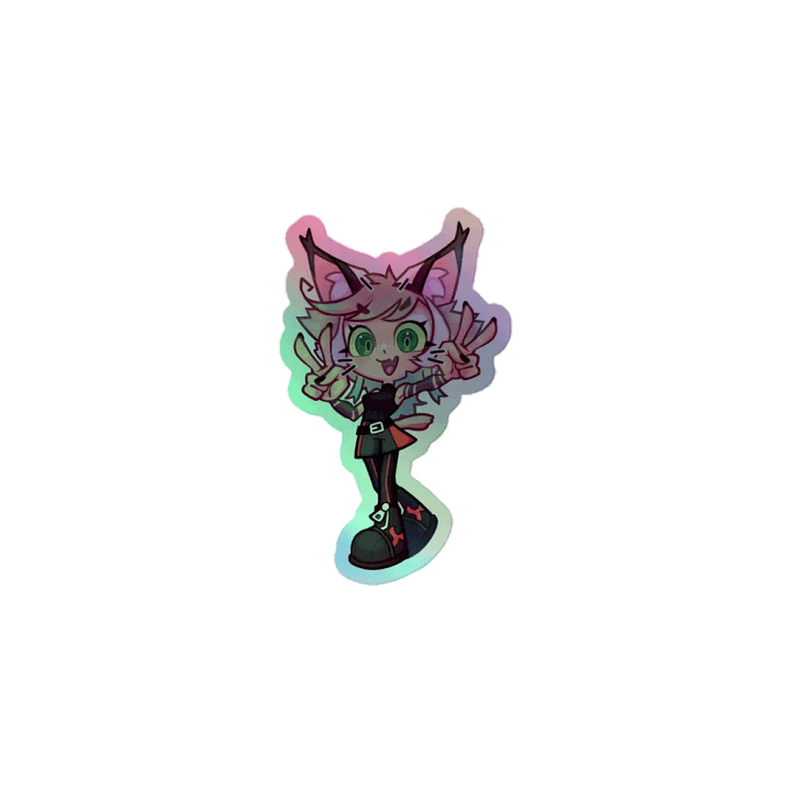 Joyous Snebby Holographic Sticker product image (1)