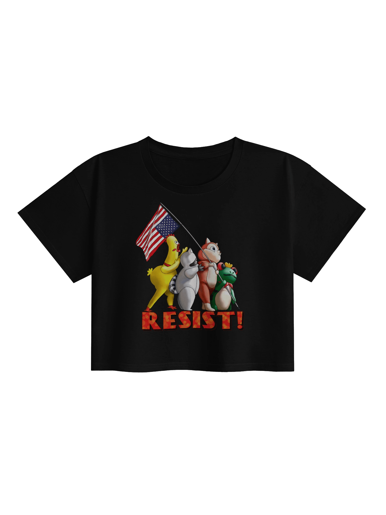 Resist! Crop Tee product image (2)