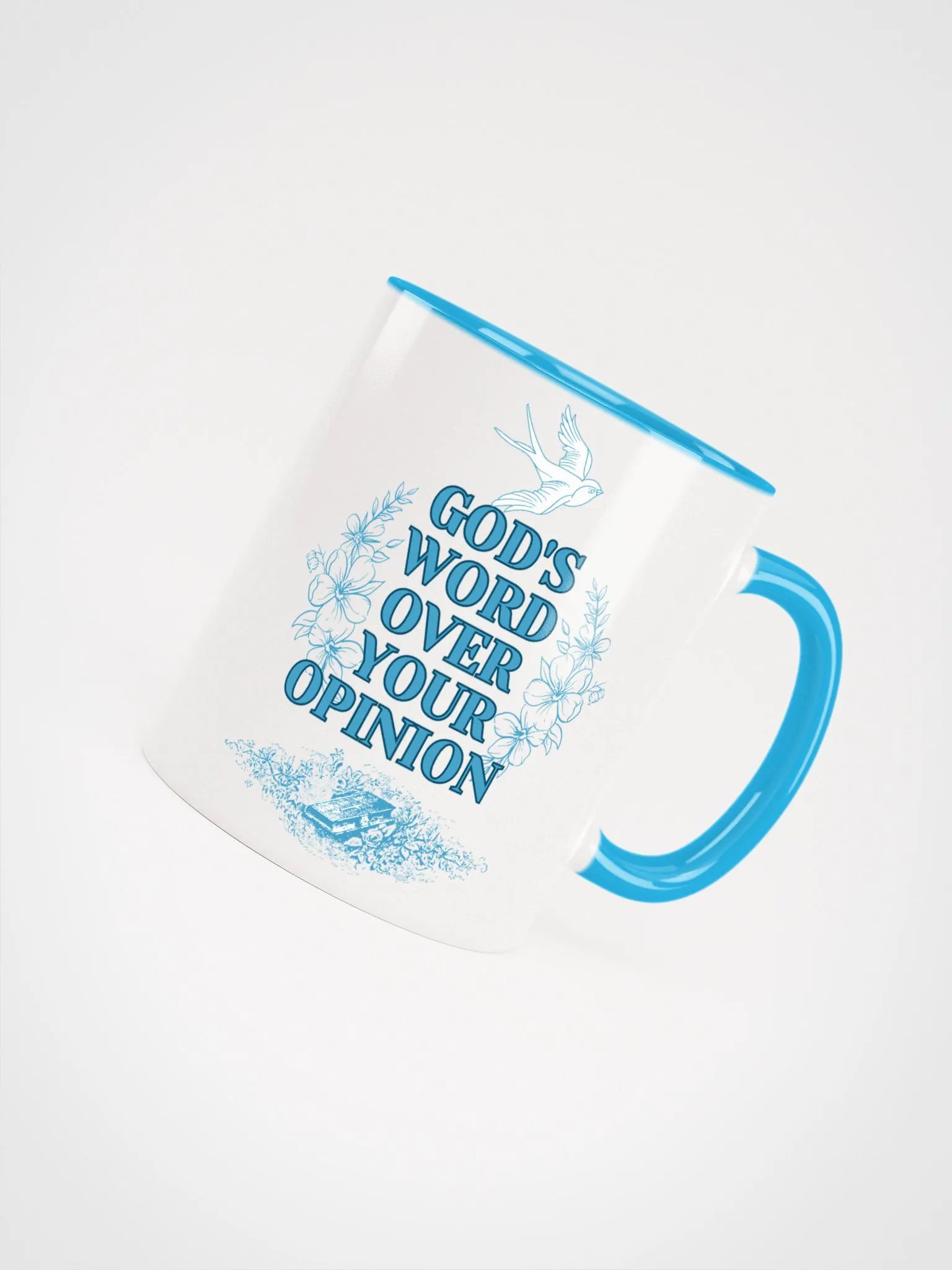 God's word over your opinion mug product image (4)