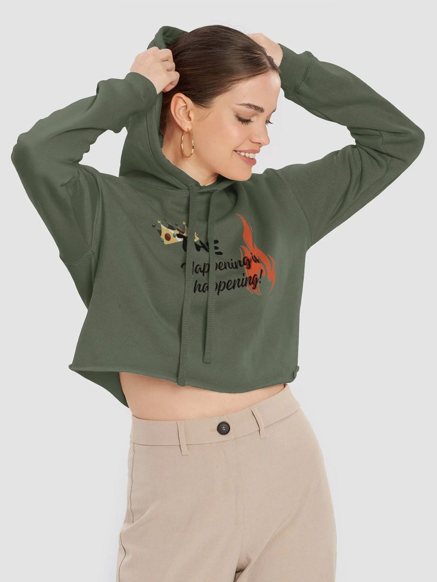 Yappening Crop Hoodie product image (5)