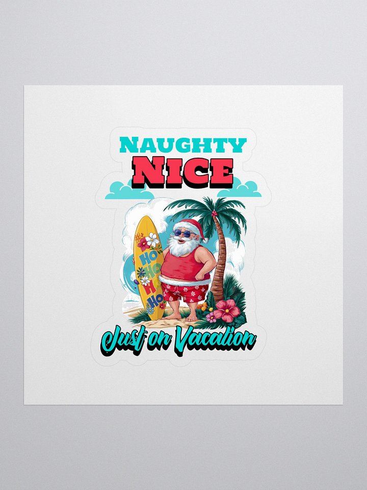 Santa's Surfing Adventure Sticker Set product image (2)