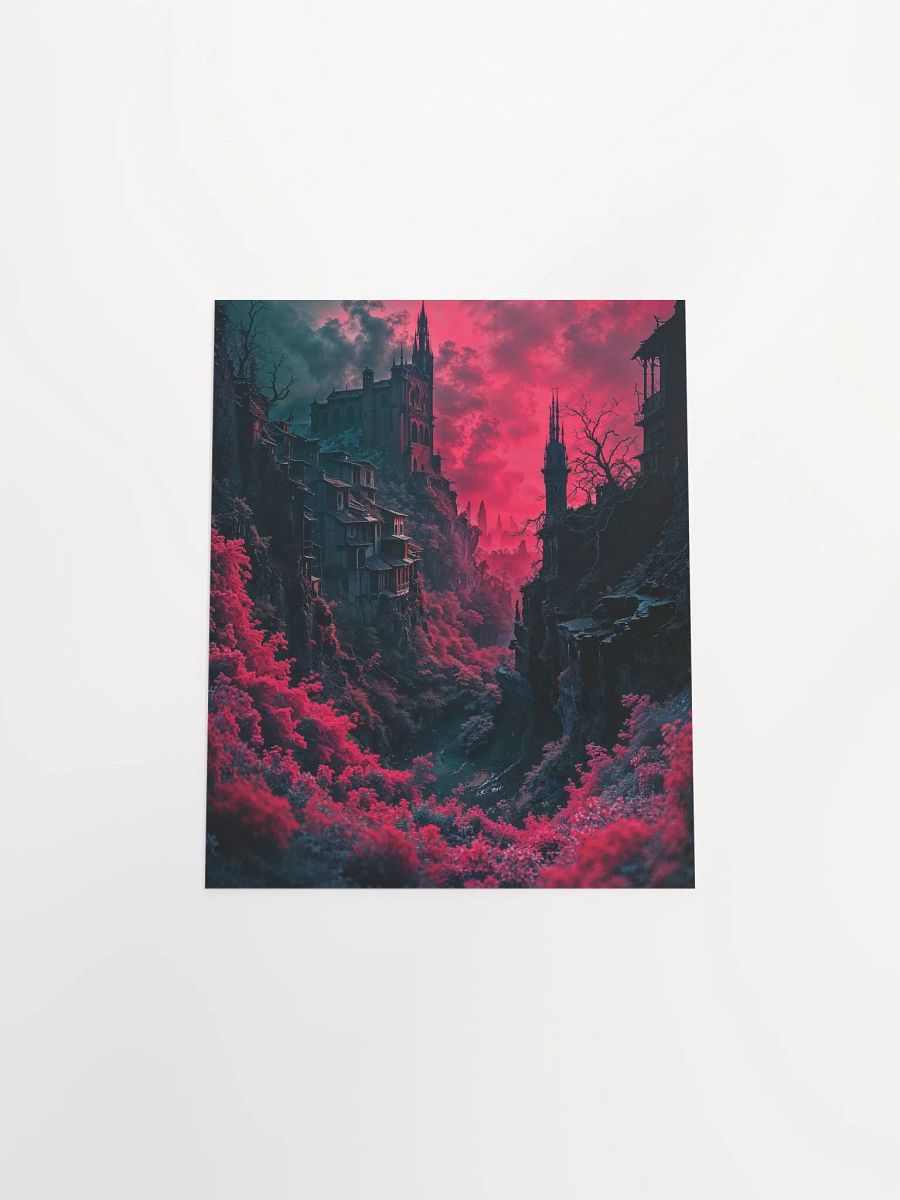 Ethereal Castle Cliff Poster product image (25)