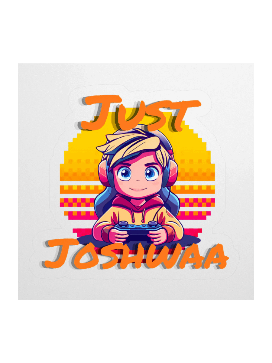 JustJoshwaa 3" Sticker product image (1)