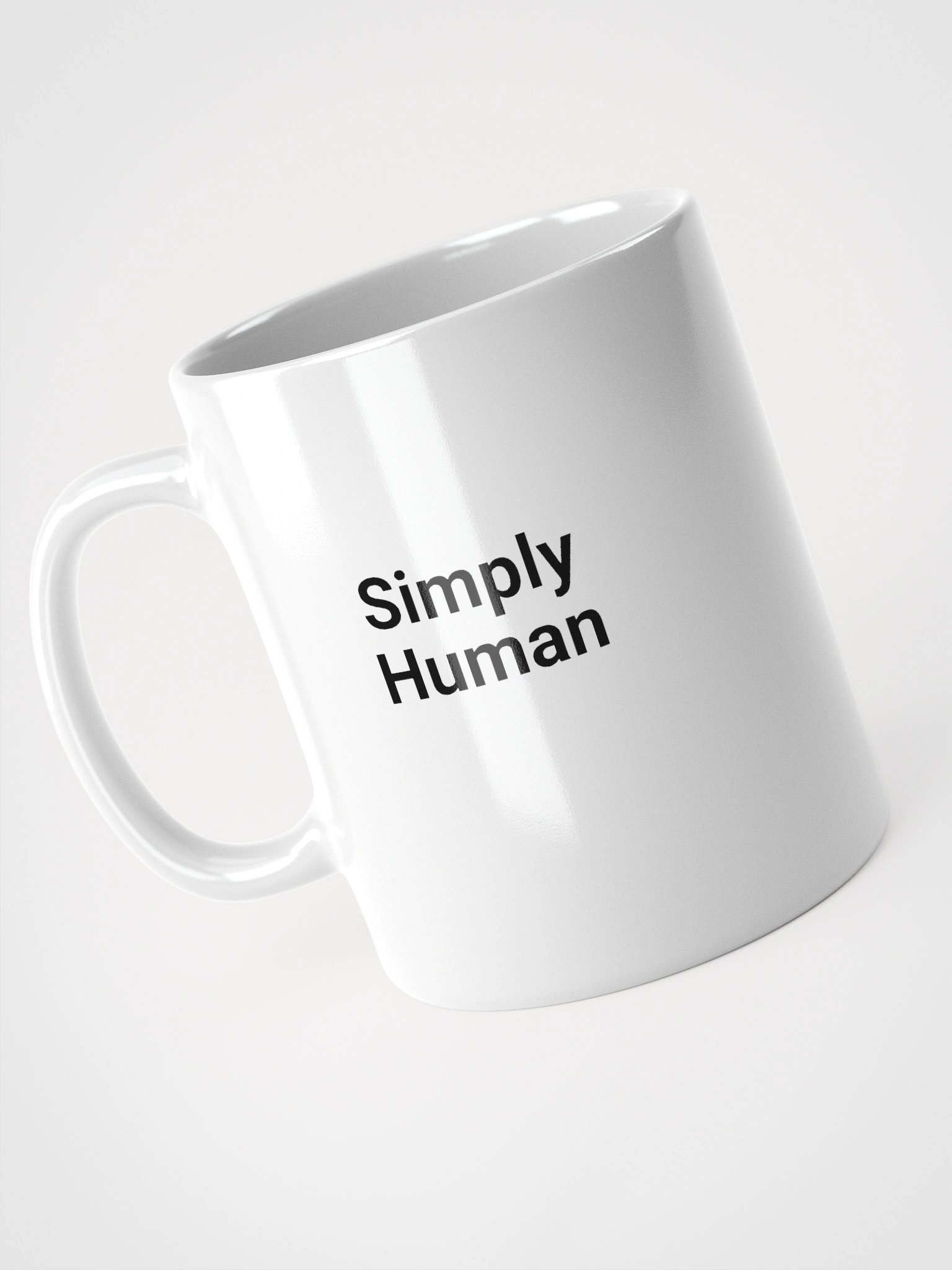 “Simply Human” My Vibe Ceramic Mug product image (3)