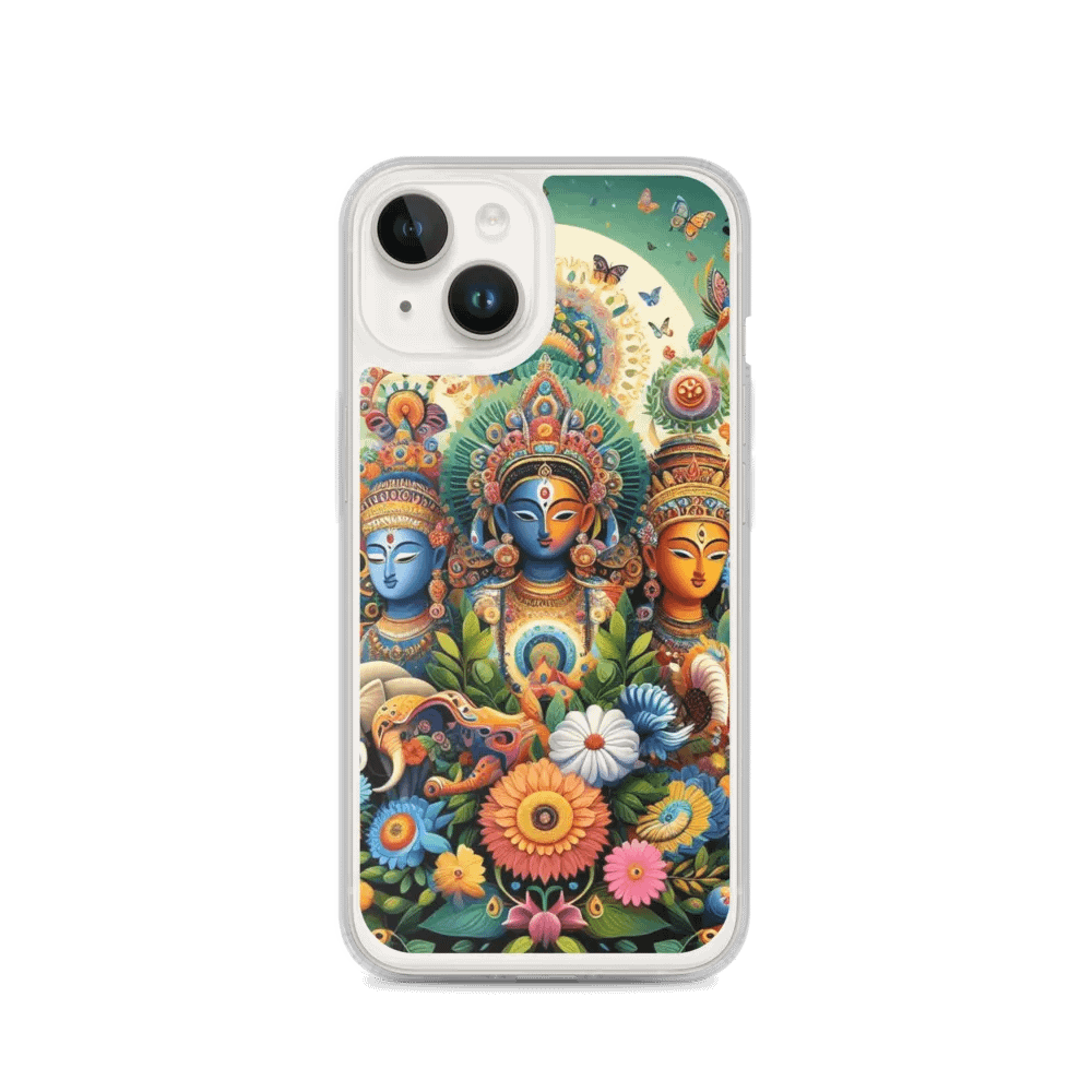 Floral Fantasy iPhone® MagSafe® Clear Case product image (4)