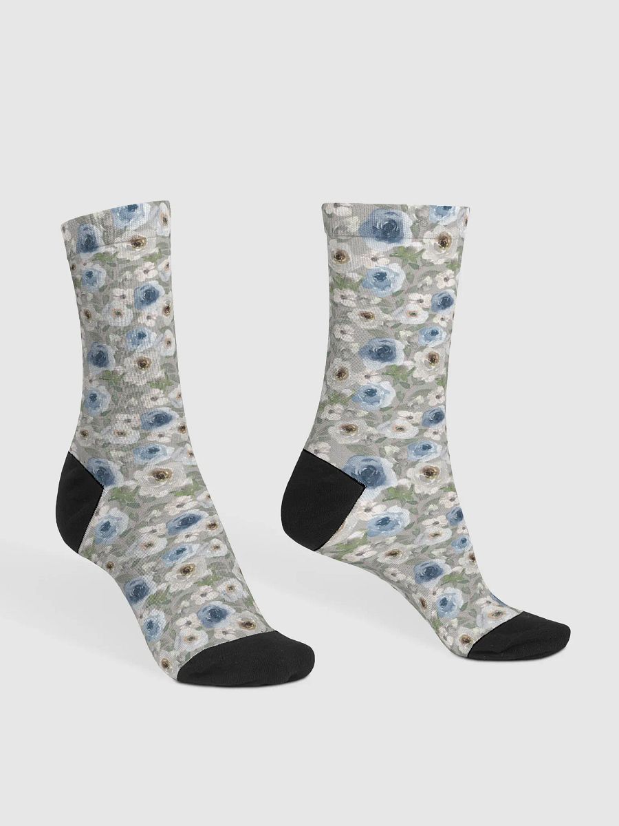Grey Roses Socks product image (3)