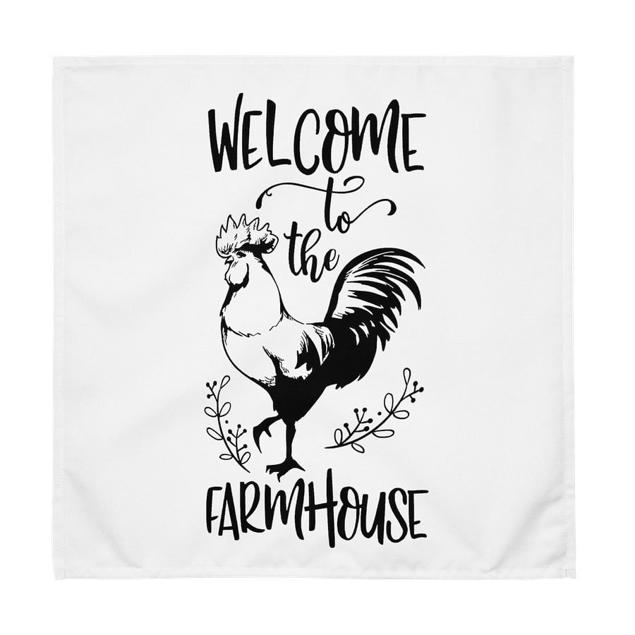 Rustic Rooster Cloth Napkin Set (4) product image (2)