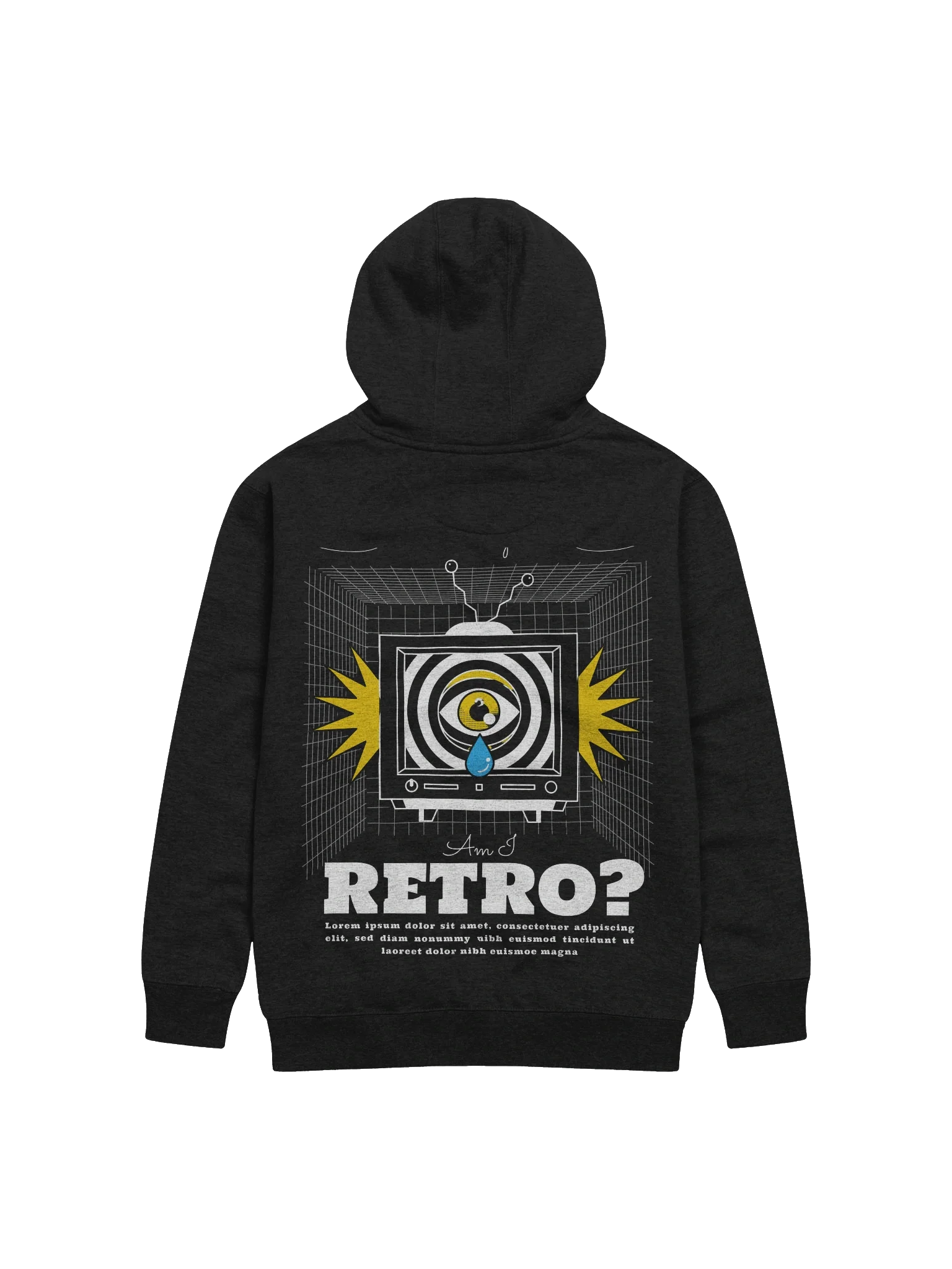 Retro Vision Unisex Hoodie product image (2)