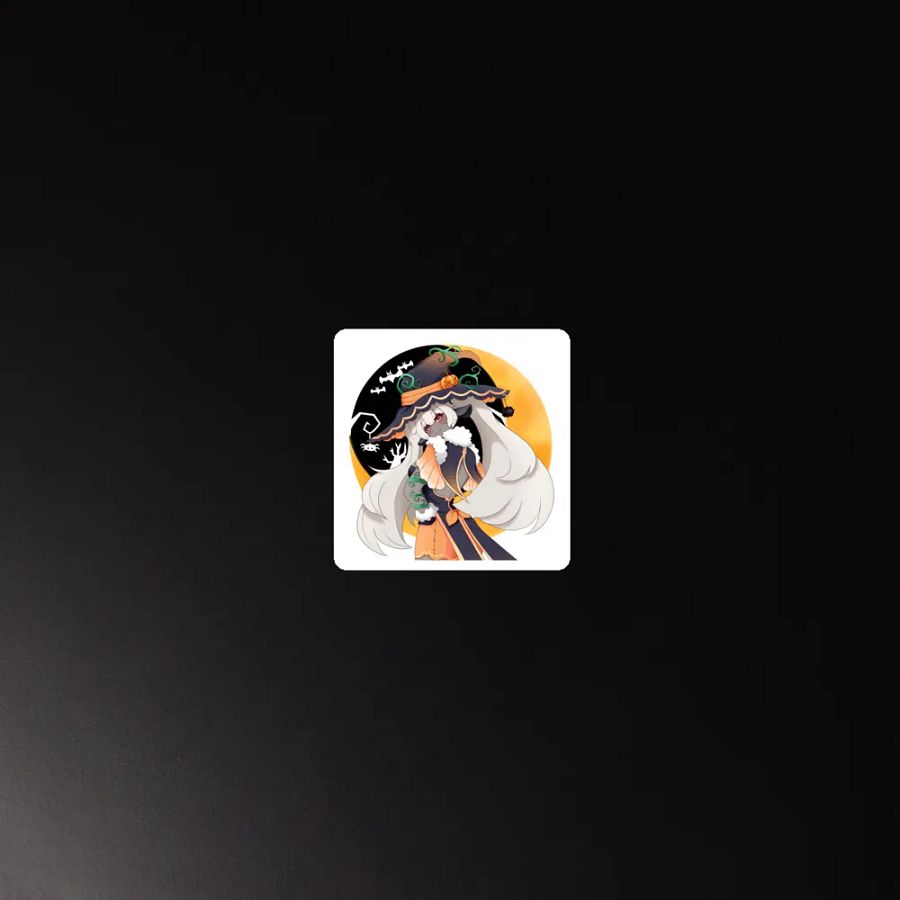 Pumpkin Witch Lila Magnet (Limited Edition) product image (4)