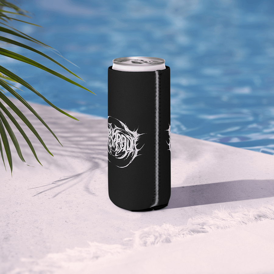 Metal Logo Koozie - White Print product image (15)