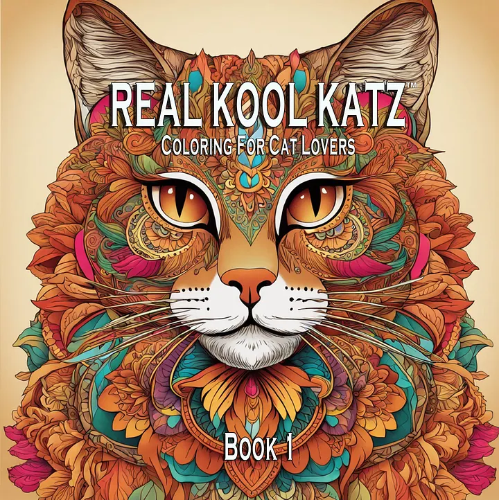 REAL KOOL KATZ - Colouring for Cat Lovers - BOOK ONE product image (1)