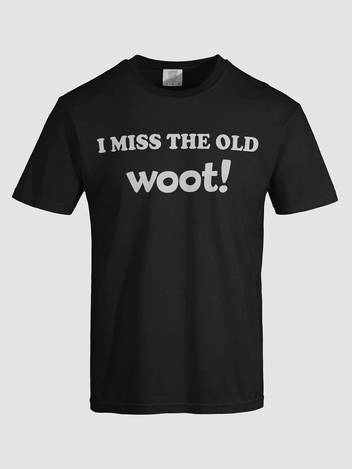 T-shirt WOOT product image (1)