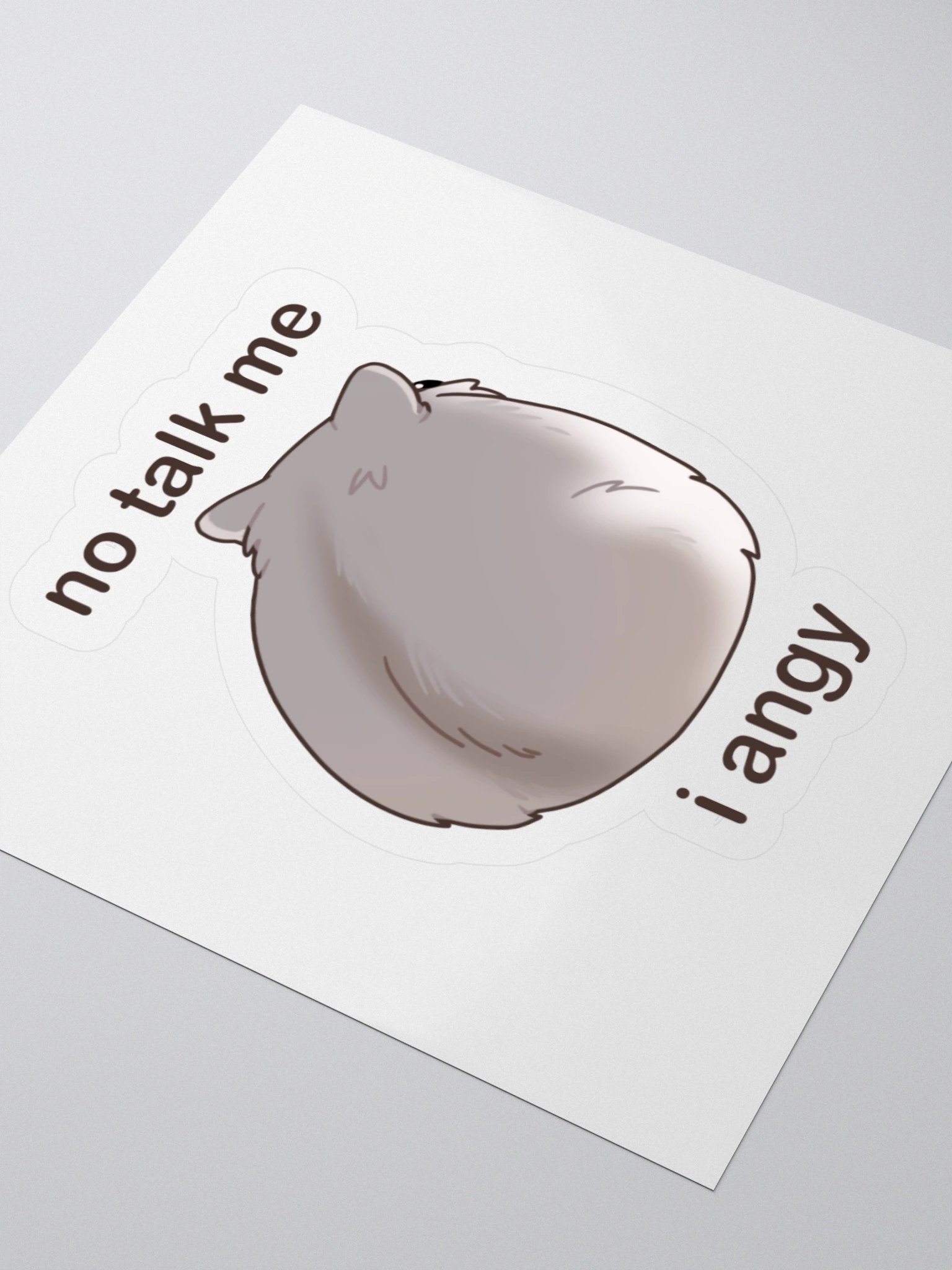 No Talk Me I Angy product image (3)