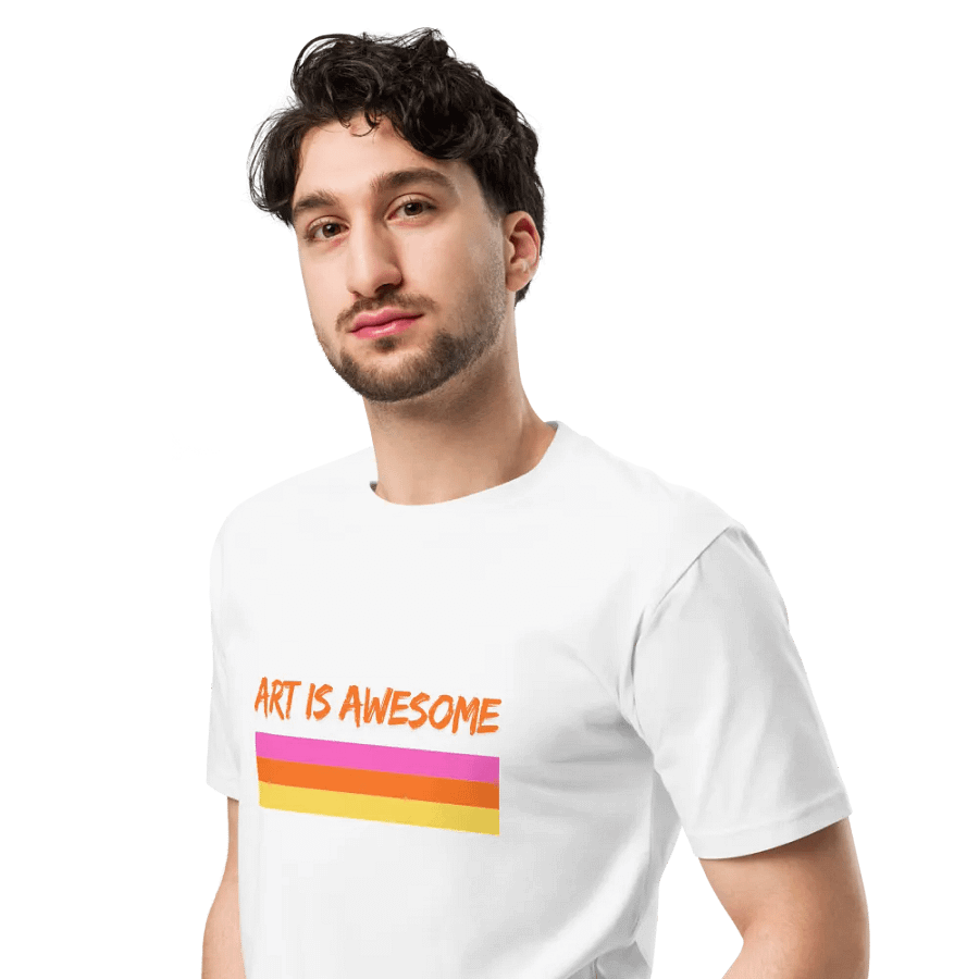 Art Is Awesome Tshirt product image (4)