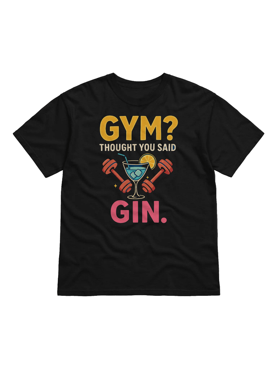 Gin Lover's Workout Tee product image (3)