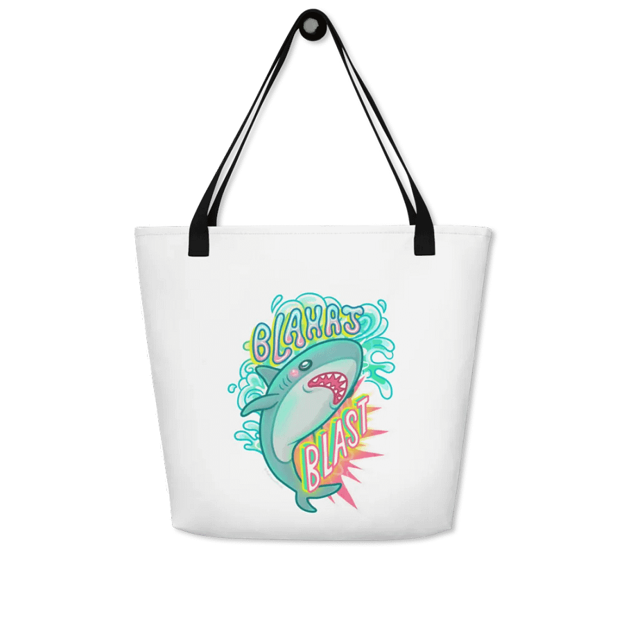 Blahaj Blast Tote Bag product image (3)