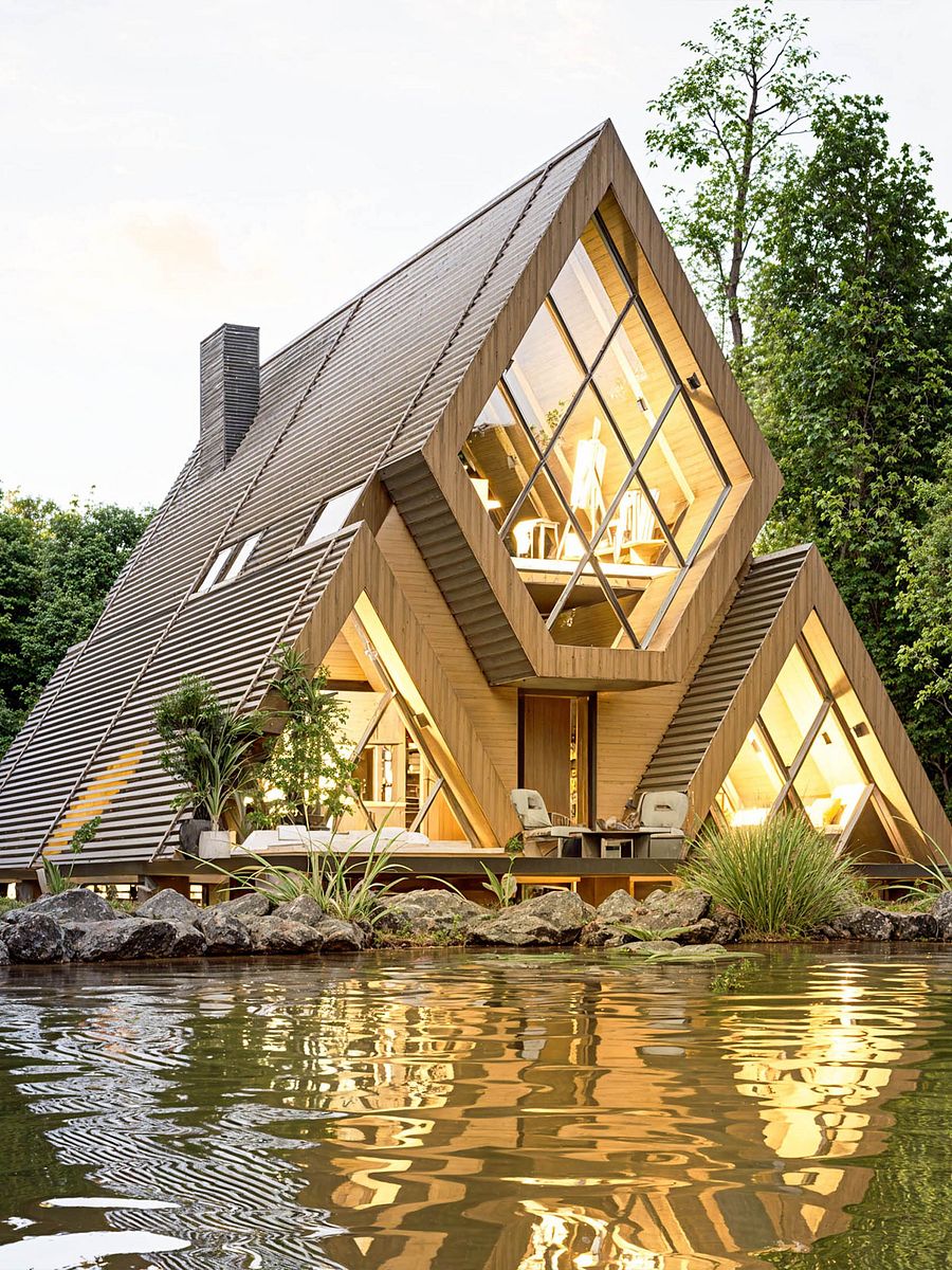 A Frame House 020 - Print & Build FULL DRAWINGS! product image (8)