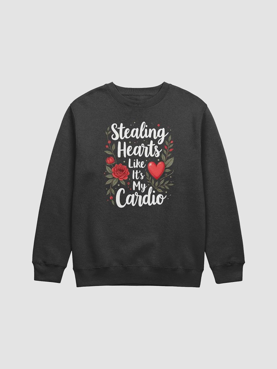 Stealing Hearts Like It's My Cardio' Valentine's Day l Sweatshirt product image (2)