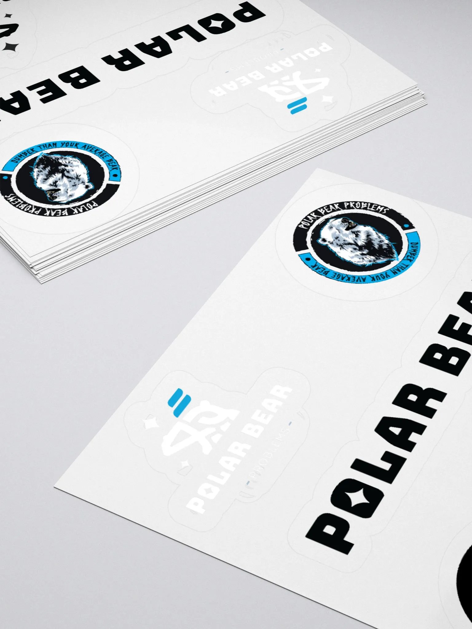 Polar Bear Sticker Sheet product image (9)