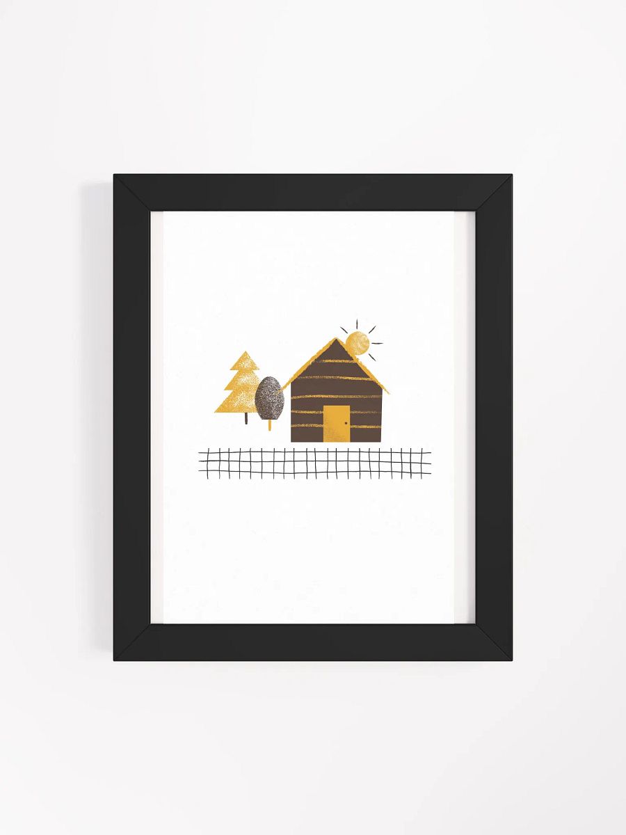 Cabin in the woods Framed Poster product image (83)