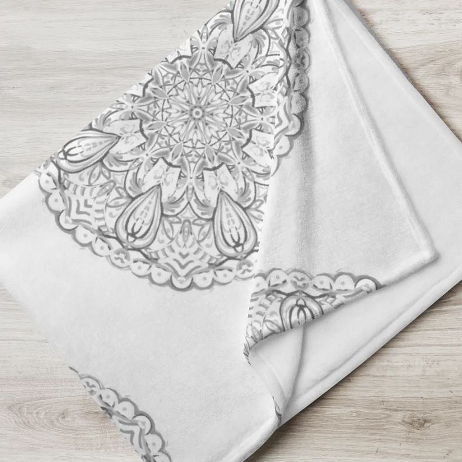 Mandala Harmony Throw Blanket product image (7)