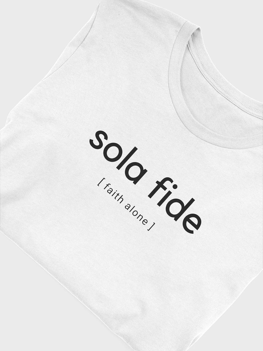 Faith Alone - Unisex White product image (4)