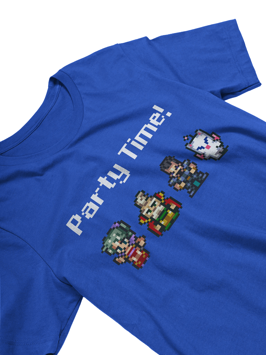 Party Time T-Shirt (16-bit Variation) product image (29)